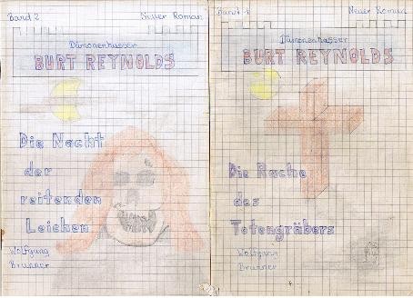 Frühe Heftchenserie 1976 von Wolfgang Brunner