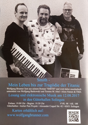Live Performance Smith Titanic Wolfgang Brunner Güterhallen Solingen TMA Alien Nature